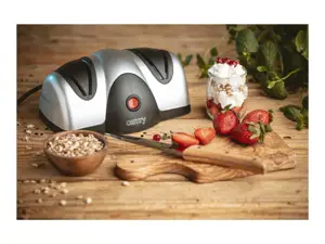 Camry CR 4469 Elektrinis peilių galąstuvas juodas, pilkas