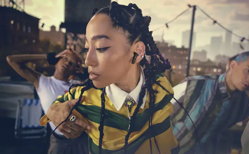 JBL Tune Beam 2 Belaidės ausinės Earbuds, Bluetooth, Juoda