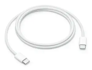Apple USB-C Male į USB-C Male Kabelis 1m, Balta