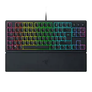 "Razer Ornata V3 Tenkeyless RGB LED light, JAV, laidinė, juoda, mechaninė žaidimų klaviatūra