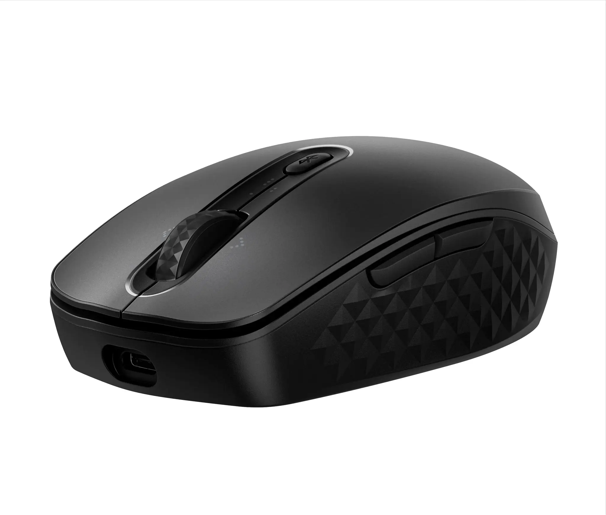 HP 695 Rechargeable Wireless Mouse, Ambidextrous, Bluetooth, 4000 DPI, Black