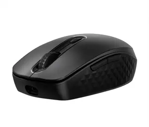 HP 695 Rechargeable Wireless Mouse, Ambidextrous, Bluetooth, 4000 DPI, Black