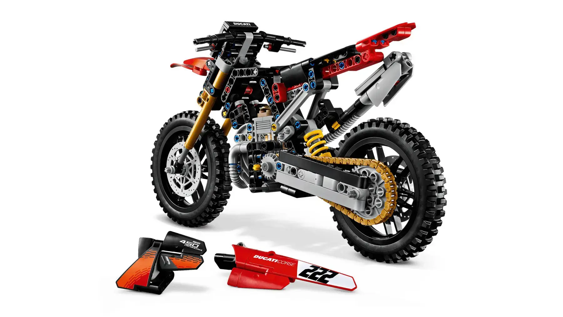 LEGO TECHNIC 42238 Ducati Desmo450 MX Factory