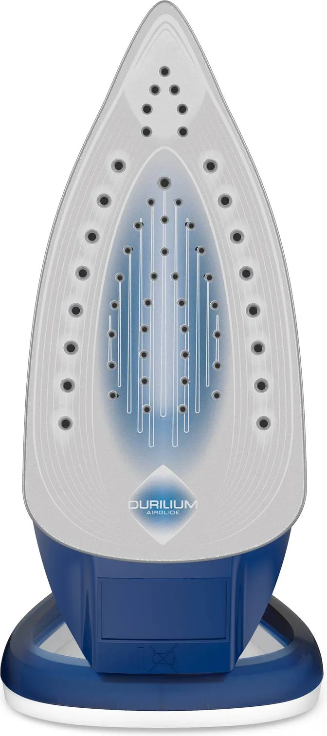 TEFAL | FV5735E0 Easygliss Plus | Steam Iron | 2500 W | Water tank capacity 270 ml | Continuous steam 45 g/min | Steam boost performance 220 g/min | Blue/White