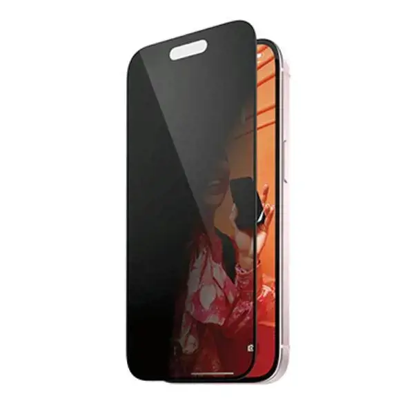 PanzerGlass Ultra-Wide Fit iPhone 15 Pro Max 6.7" Privacy Screen Protection Easy Aligner Included P2812