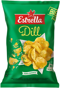 Traškučiai ESTRELLA, su krapais, 180 g