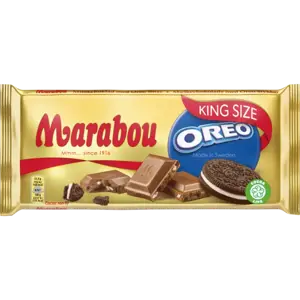 Pieninis šokoladas MARABOU, su Oreo, 220 g