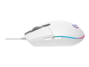 LOGITECH G203 LIGHTSYNC žaidimų pelė balta