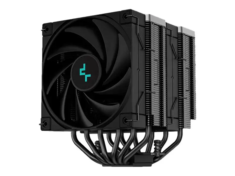 "DeepCool AG620 ZERO DARK", Oro aušintuvas, 12 cm, 500 aps/min, 1850 aps/min, 28 dB, 68,99 cfm