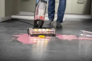 Bissell Vacuum Cleaner | CrossWave EdgeFind Select All-in-one Multi-surface | Corded operating | Washing function | 290-340 W | Black/Lake Blue/Silver