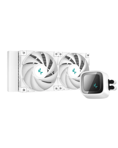 "DeepCool LS520 WH", "viskas viename" skysčio aušintuvas, 12 cm, 500 aps/min, 2250 aps/min, 32,9 dB, 85,85 cfm