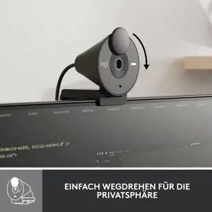 "Logitech Brio 300", 2 MP, 1920 x 1080 taškų, "Full HD", 30 kadrų per sekundę, 1280x720@30fps, 1920x1080@30fps, 720p, 1080p