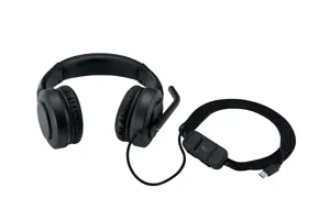 Kensington H1000 USB-C On-Ear Headset, Wired, Calls/Music, 210 g, Headset, Black