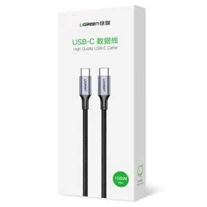 Ugreen USB Type C - USB Type C charging data cable Power Delivery 100W Quick Charge FCP 5A 3m gray (90120 US316)
