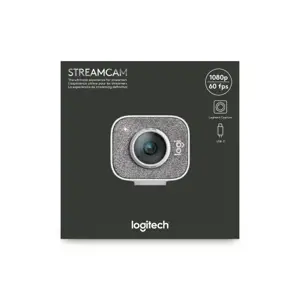 "Logitech StreamCam", 1920 x 1080 taškų, "Full HD", 60 kadrų per sekundę, 1080p, 2 - 3,7 mm, 0,1 m