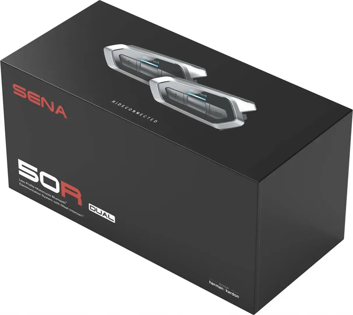 SENA 50R-02D Dviejų pakuočių motociklo domofonas