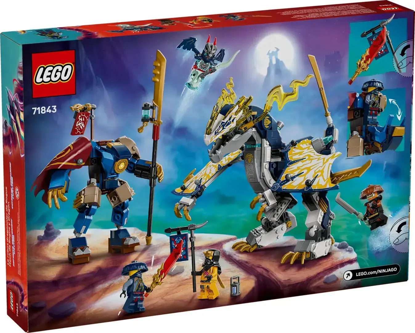 LEGO NINJAGO 71843 Rogue’s Mech Dragon Rider