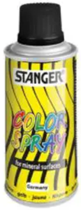 Stanger purškiami dažai Color Spray MS 150 ml, neoninė geltona, 115039