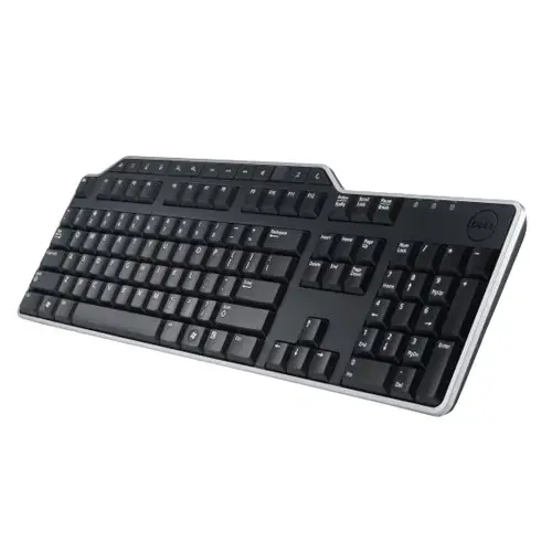 DELL KB522, pilno dydžio (100%), laidinis, USB, membraninis, QWERTY, juodas
