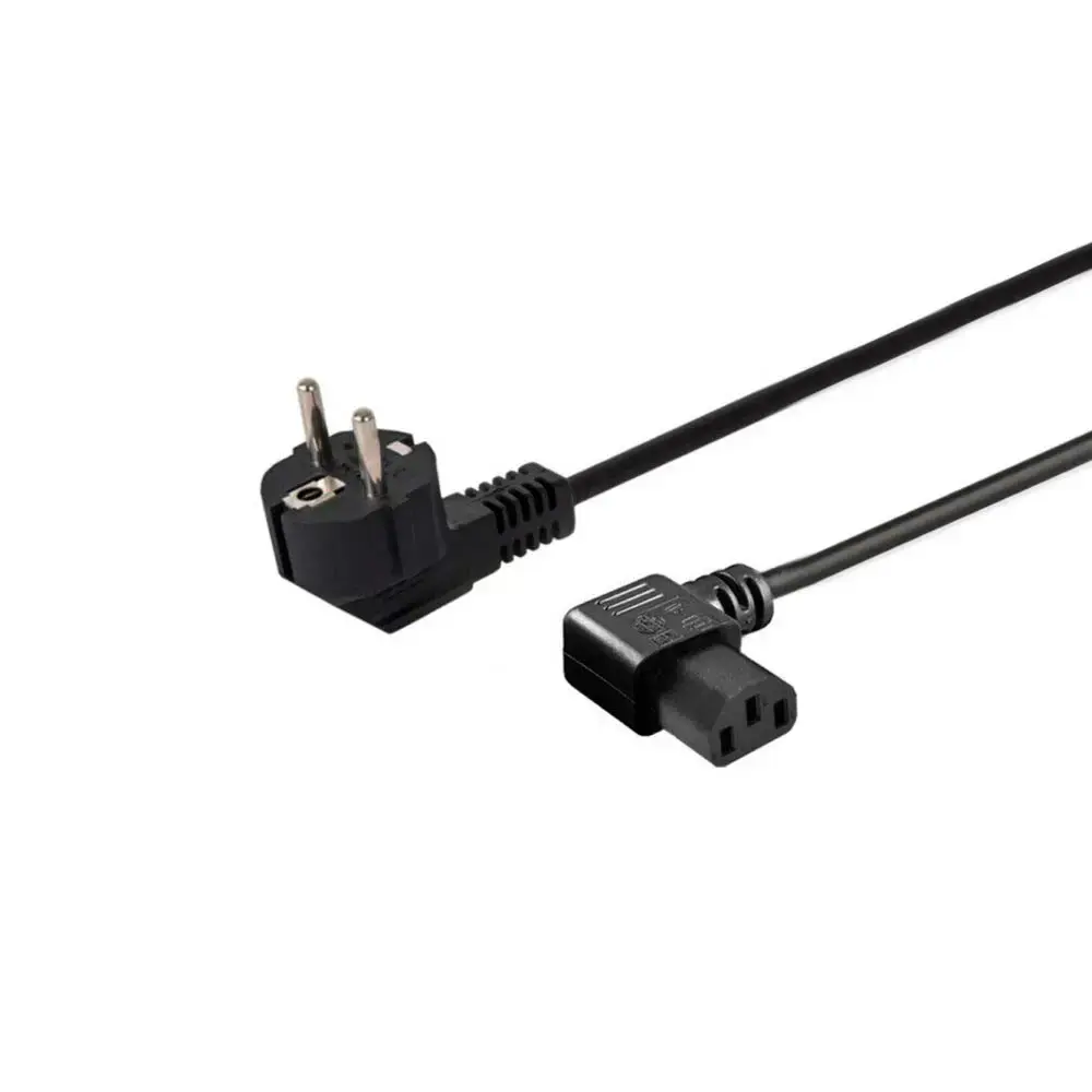 SAVIO CL-116 kabelis (C13 / IEC C13 / IEC 320 C13 M - "Schuko M"; 1,8 m; juoda spalva)