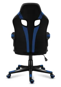 Huzaro FORCE 2.5 BLUE MESH Žaidimų fotelis Tinklinė sėdynė Juoda, mėlyna