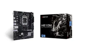 Mainboard BIOSTAR Intel H610 LGA1700 Micro-ATX Memory DDR4 Memory slots 2 H610MHC2.0