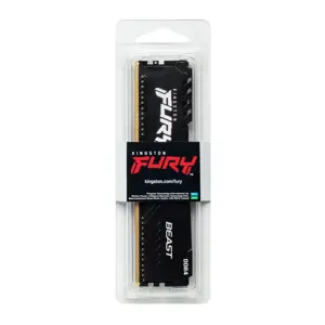 KINGSTON 16GB 3200MHz DDR4 CL16 DIMM 1Gx8 FURY Beast Black
