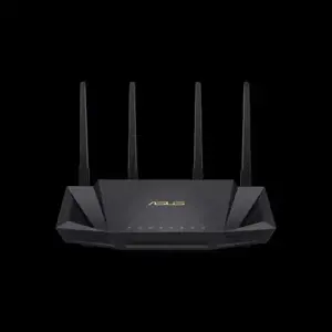 ASUS RT-AX58U, "Wi-Fi 6" (802.11ax), dviejų dažnių (2,4 GHz / 5 GHz), Ethernet LAN, 4G