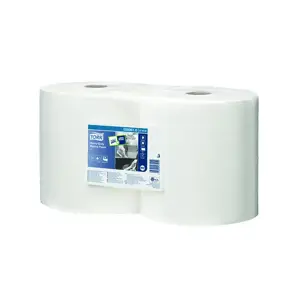Popieriniai rankšluosčiai TORK Heavy-Duty, 1 sl., 350 lap./rit., 25.5 cm x 117m, balta sp. (473382)