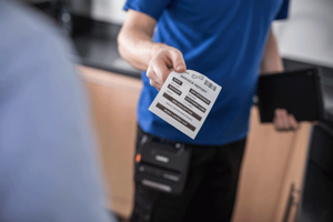 Brother BDL-7J000102-058, balta, nelipni spausdintuvo etiketė, ištisinė etiketė, tiesioginio terminio spausdinimo, stačiakampė, Brother RJ, TD