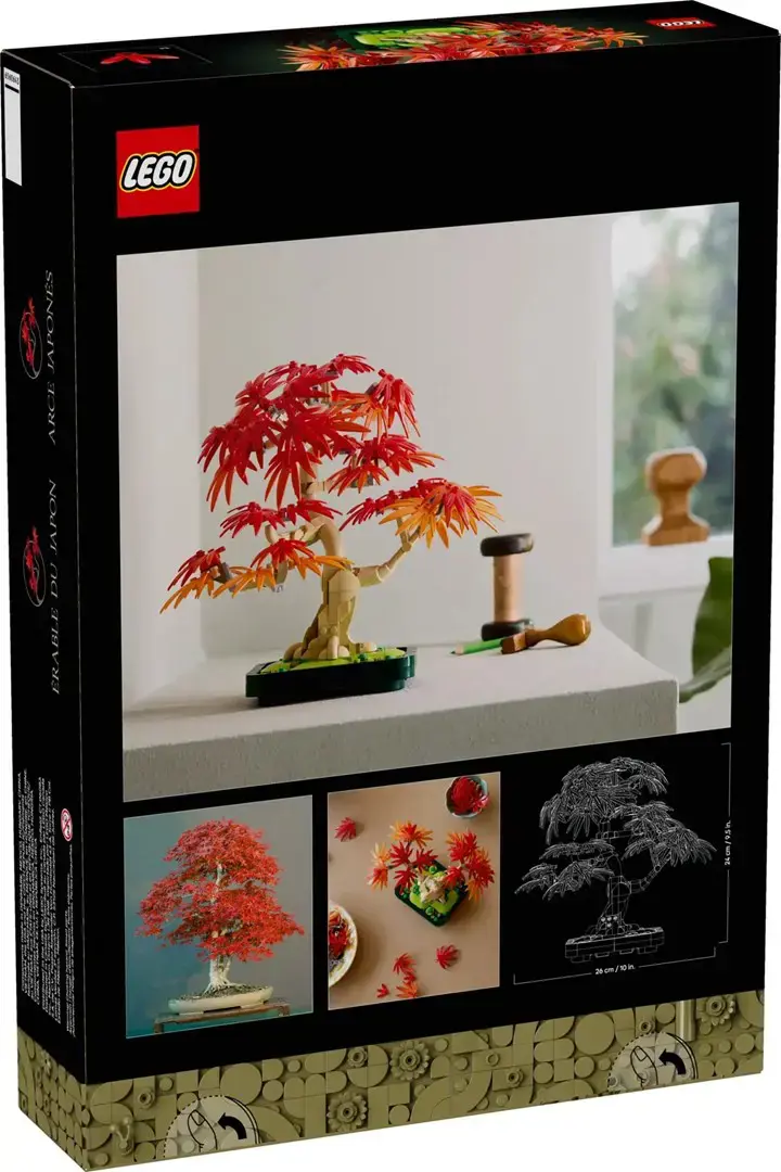 LEGO BOTANICALS 10348 Japanese Red Maple Bonsai Tree
