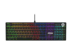 KEYBOARD GAMING BLACK US/FORGE GK310 RED MSI