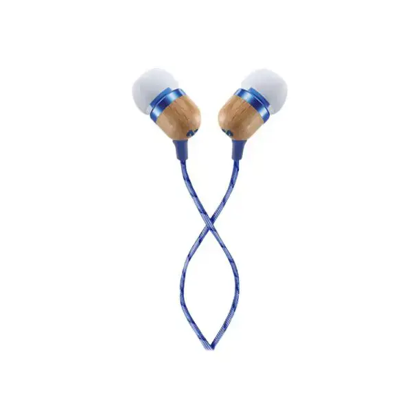 "Marley Smile Jamaica" ausinės, į ausis, laidinės, su mikrofonu, džinsinis audinys