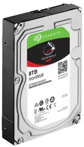 "SEAGATE NAS" kietasis diskas 8TB "IronWolf" 7200 aps./min. 6 Gb/s SATA 256 MB spartinančioji atmintinė 8,9 cm 3,5 colio 24x7, skirtas NAS ir RAID stovo sistemoms BLK