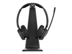 LENOVO EPOS IMPACT 1061T BLUETOOTH WIRED/WIRELESS ACTIVE NOISE CANCELLING HEADSET - BLACK