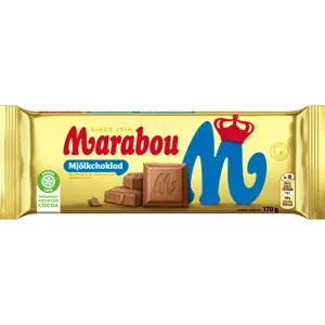 Pieninis šokoladas MARABOU, 170 g