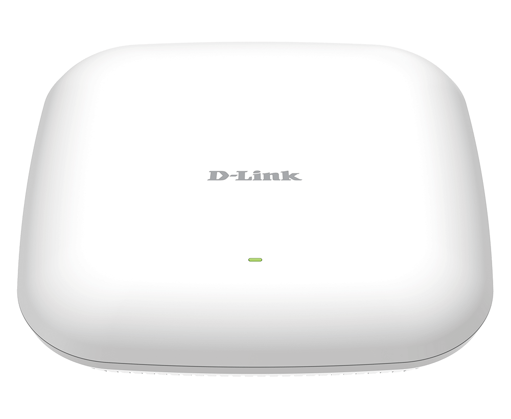 D-Link DAP-X2810 AX1800 Wi-Fi 6 dviejų dažnių PoE prieigos taškas, 1800 Mbit/s, 575 Mbit/s, 1200 Mbit/s, 10,100,1000 Mbit/s, 2,4/5 GHz, IEEE 802.11a, IEEE 802.11ac, IEEE 802.11ax, IEEE 802.11b, IEEE 802.11g, IEEE 802.11n, IEEE 802.11g, IEEE 802.11n, IEEE...
