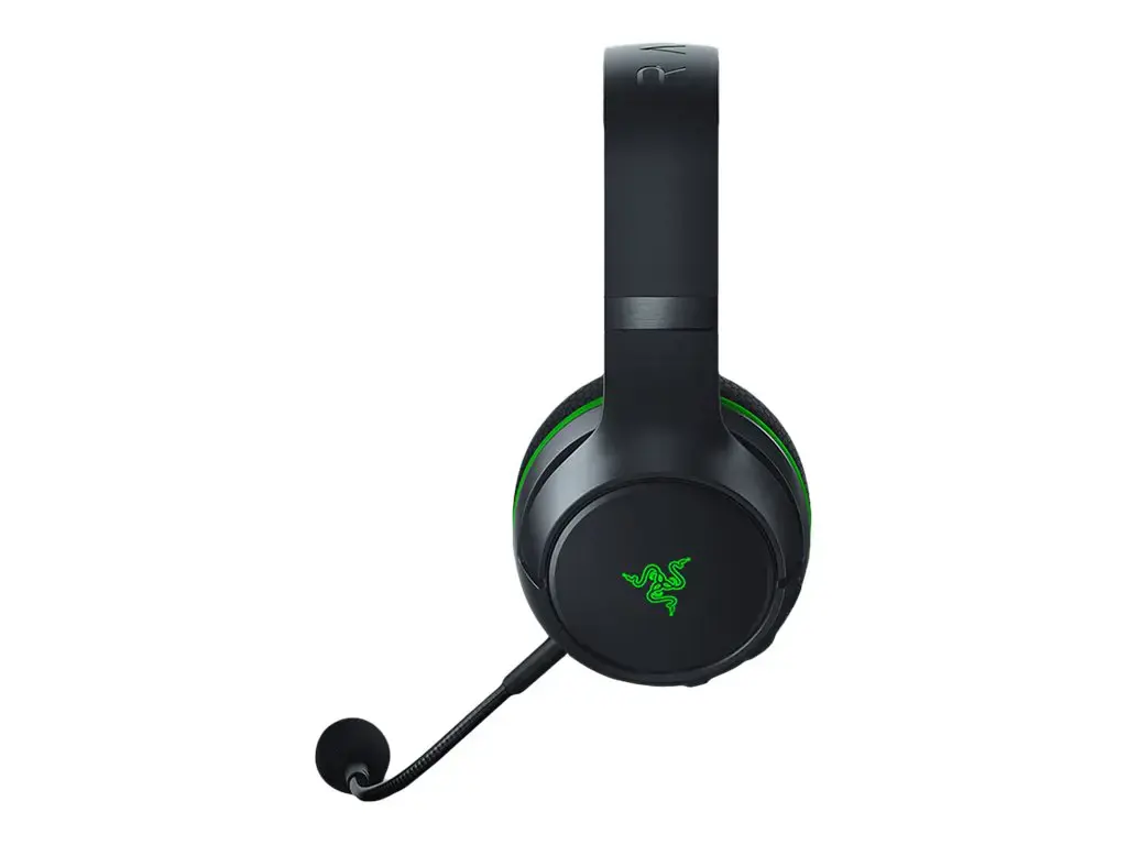 "Razer" juodos spalvos, belaidės, žaidimų ausinės, "Kaira Pro", skirtos "Xbox