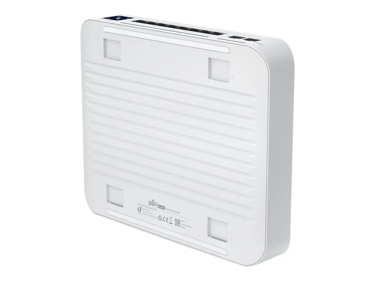 UBIQUITI USW-ENTERPRISE-8-POE UNIFI SWITCH 8x 2.5GB/S RJ45 POE+ 2x 10GB/S SFP+ TOUCHSCREEN IŠ VISO 120W