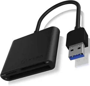 ICYBOX IB-CR301-U3 IcyBox Išorinis kortelių skaitytuvas USB 3.0, CF, SD, microSD