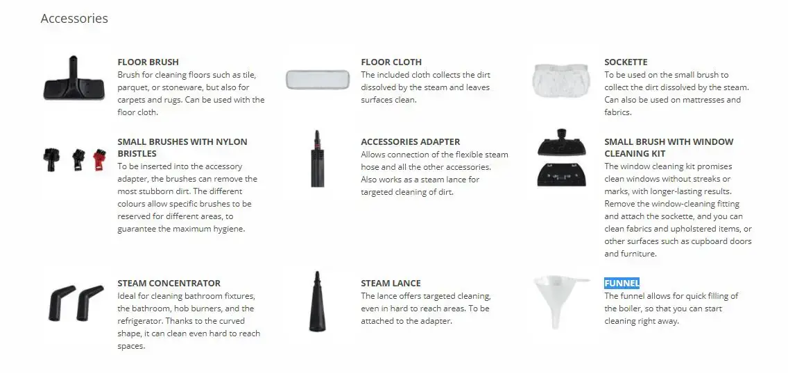 "Polti" garų valytuvas PTEU0268 "Vaporetto Smart 30_R" Galingumas 1800 W, garų slėgis 3 bar, vandens bako talpa 1,6 l, balta/raudona