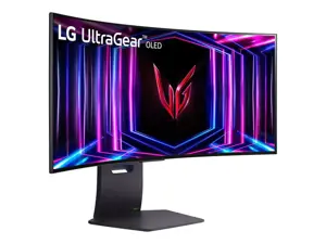 LG 34GS95QE-B, 86.4 cm (34"), 3440 x 1440 pixels, Wide Quad HD, OLED, 0.03 ms, Black