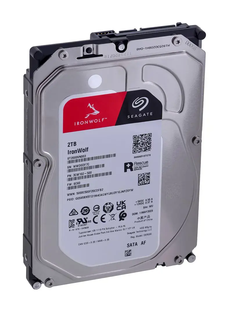 "Seagate IronWolf ST2000VN003", 3,5", 2000 GB, 5400 aps/min