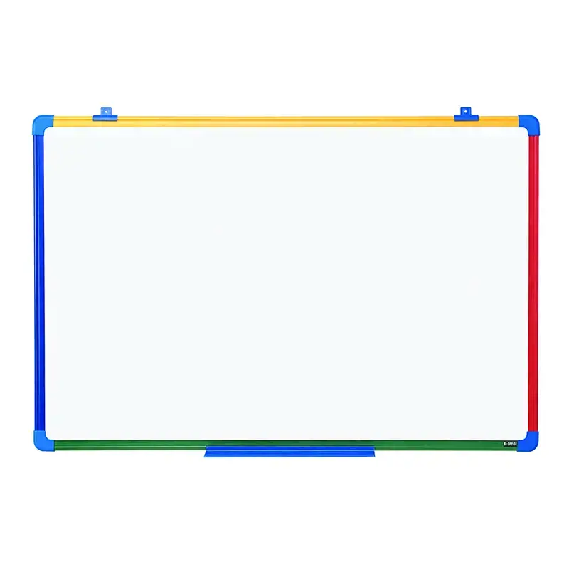 Magnetinė baltoji lenta BI-OFFICE SCHOOLMATE 60x45, spalvotas rėmas