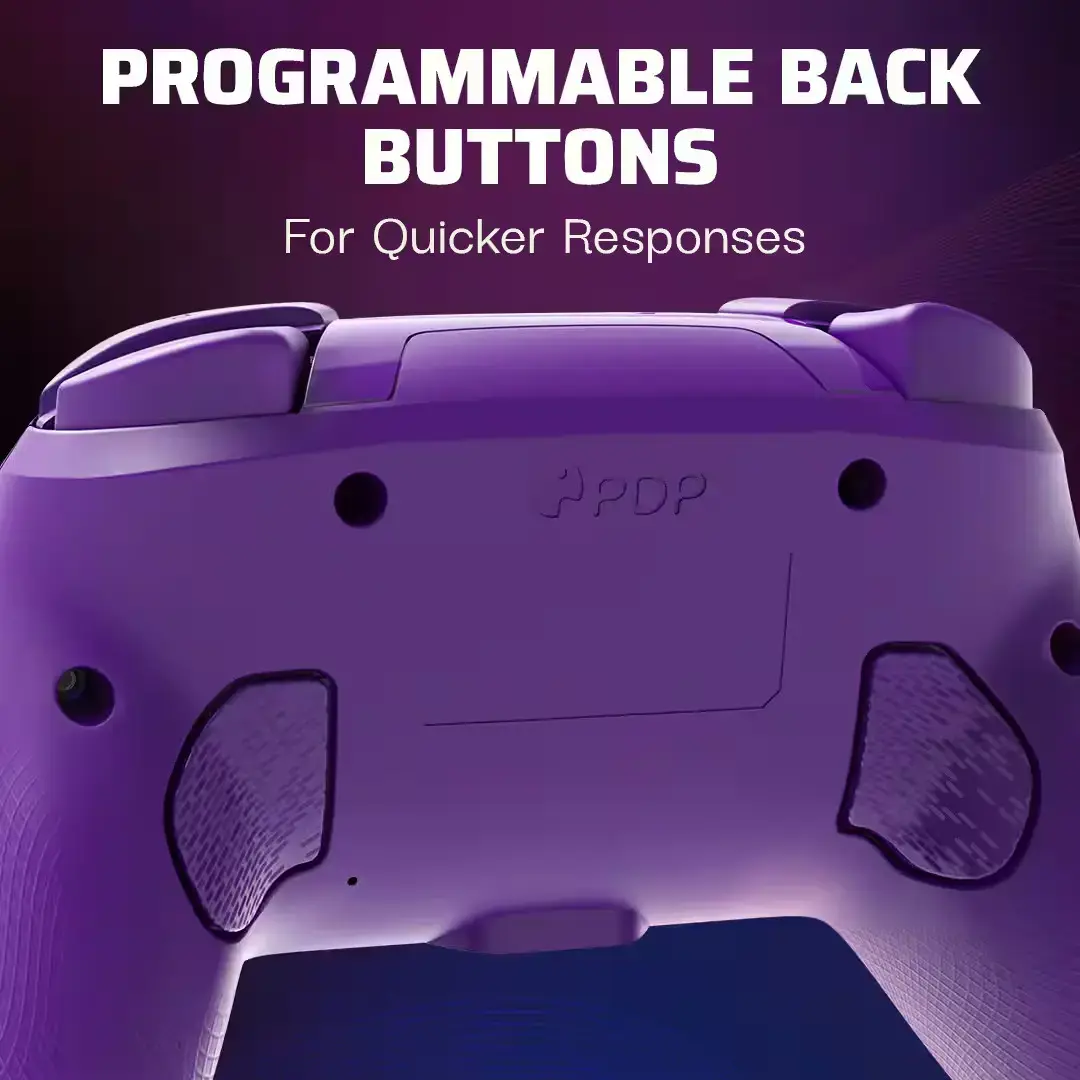 PDP wireless controller Afterglow Wave Nintendo Switch, purple