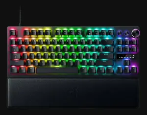 "Razer Huntsman V3 Pro" be klaviatūros žaidimų klaviatūra Laidinė JAV juoda analoginė optinė