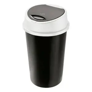 Šiukšliadėžė Tontarelli Bongo 25 l plastikinė juoda (ø 32 x 55 cm) (25 L)