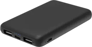 Platinet power bank 5000mAh polimerinis, juodas (45216)