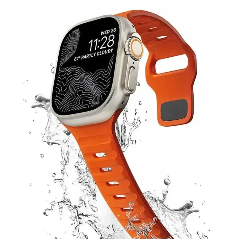 "Tech-Protect" laikrodžio dirželis "IconBand Line Apple Watch" 38/40/41 mm, oranžinis