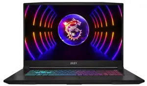 MSI Katana 17 B13VEK-1261XPL Intel® Core™ i7 i7-13620H Laptop 17,3" Full HD 16 GB DDR5-SDRAM 1 TB SSD NVIDIA GeForce RTX 4050 Wi-Fi 6 (802.11ax) NoOS Black